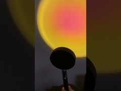 Modern LED Sunset Rainbow Colorful Sun Light Table Lamp with USB Plug Lamp For Home Decor Flower Lig