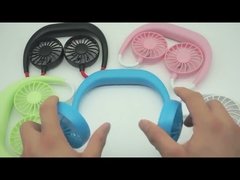 5200mAh ABS Silicone Portable Neckband Fan Rechargeable For Sport