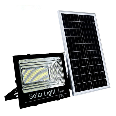 Solar angetrieben 200 Watt Ip67 führte Flut-Licht-intelligente Fernbedienung